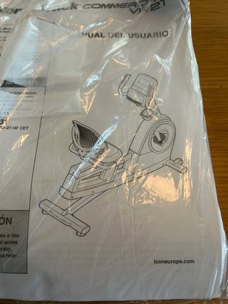 Bicicleta Estática NordicTrack VR21 Reclinada