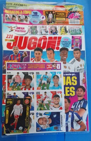Revista Jugon 228 completa y sin abrir