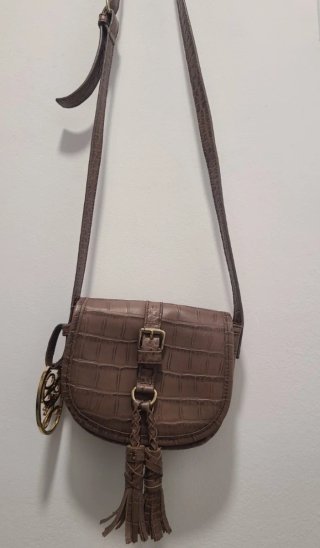 Bolso Pedro del Hierro Marrón Cocodrilo