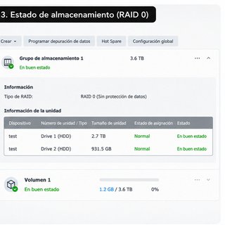 Synology DS215j NAS + WD Red 3TB + HDD 1TB
