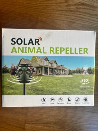Repellente solare per animali 360