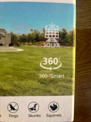 Repellente solare per animali 360