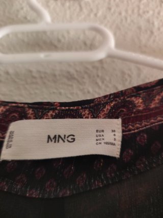 Pantalón Mango Étnico Talla 36