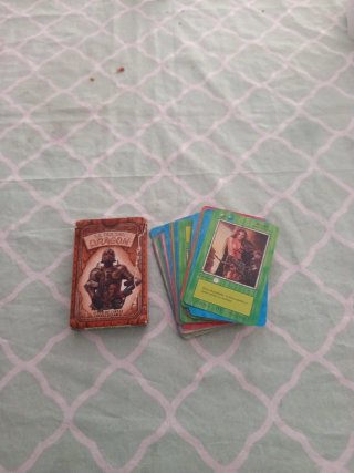 Cartas Coleccionables La Ira del Dragón
