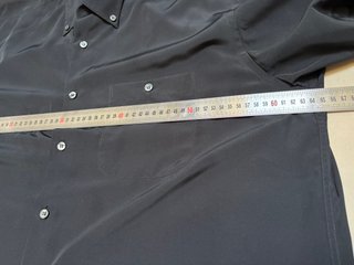 Camisa vintage Renoir El Corte Inglés negra