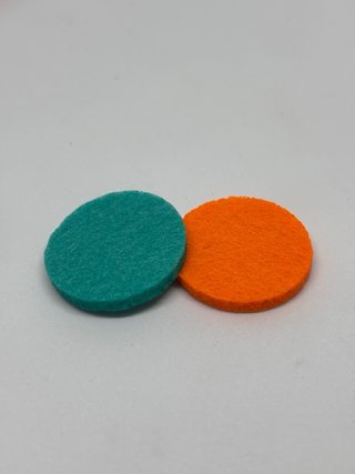 Recambios fieltro ambientador coche (5 uds)