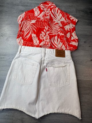 Falda Levi's beige Talla M