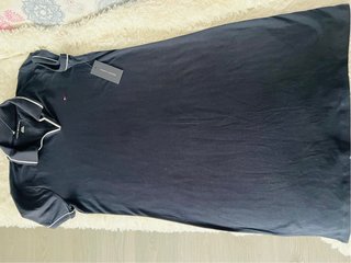 Vestido Polo Tommy Hilfiger Negro