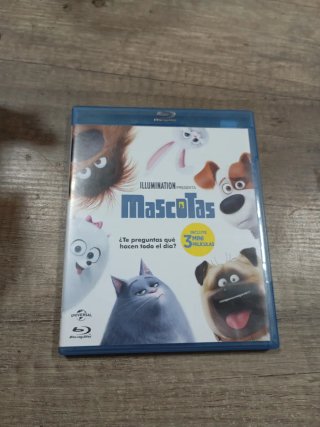 Blu-ray Mascotas - Incluye 3 Mini Películas