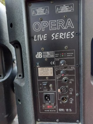 Altavoces Activos Db Technologies Opera Live 202