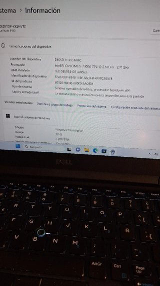 Dell Latitude 5490 Portátil Negro