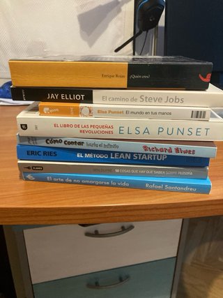 Libros a 3€ sobre emprendedores y autoayuda.