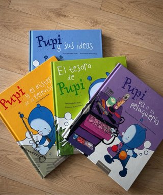 Libros de Pupi. Editorial Circulo de Lectores