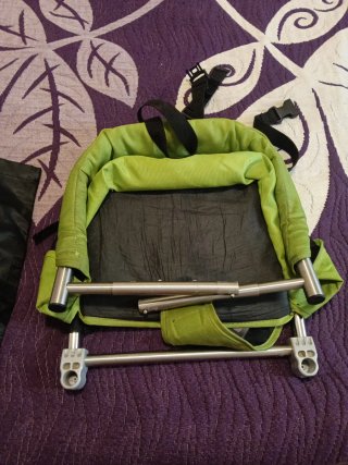 Trona/Silla infantil plegable con bolsa