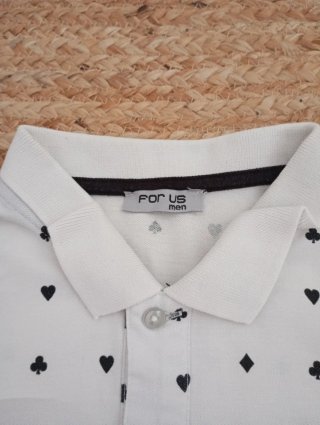 Polo chico, estampado