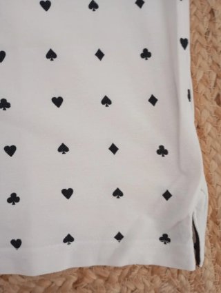 Polo chico, estampado