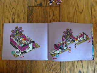 Lego Friends 41104, Il camerino della pop star