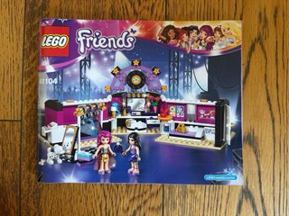 Lego Friends 41104, Il camerino della pop star