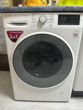 Lavadora y Secadora LG Direct Drive 9/5kg