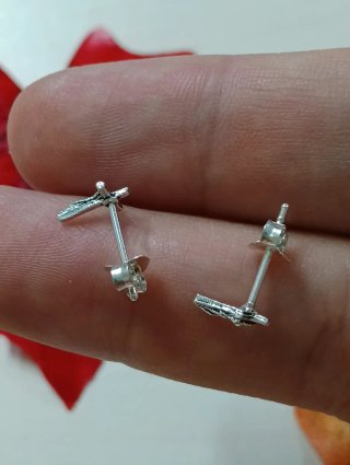Sagrados Pendientes Cristo Plata de Ley 925