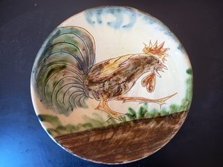 Set di tre piatti vintage Puigdemont