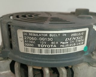 Toyota 27060-0q130 alternador aygo 402493
