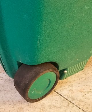 Maleta Rígida Samsonite Verde y Morado