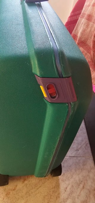 Maleta Rígida Samsonite Verde y Morado
