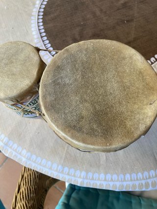 Tamburi artigianali decorati