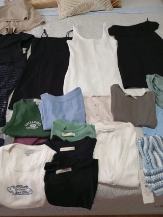 Lote 28 prendas talla única