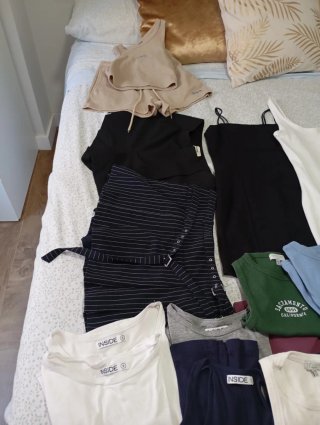 Lote 28 prendas talla única