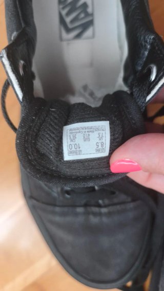 Vans Negras Talla 41