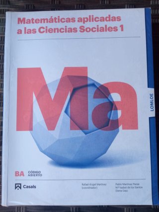 Matemáticas aplicadas a las Ciencias Sociales 1...