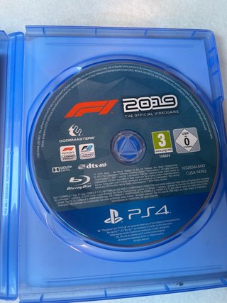 F1 2019 PS4 Videojuego Oficial