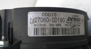 Toyota 245571 270600d190 alternador corolla verso