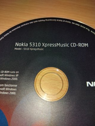 CD-ROM originale Nokia 5310 XpressMusic (2007)