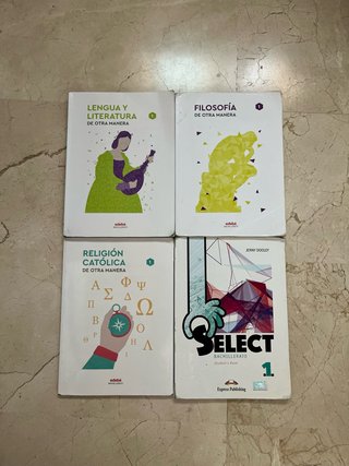 Libros primero bachillerato