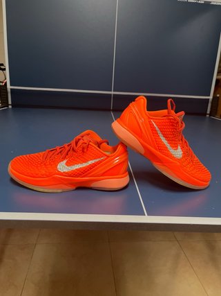 Zapatos de Baloncesto Nike Naranja