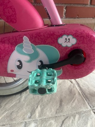 Bicicleta infantil Btwin 14 rosa