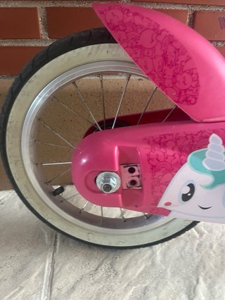 Bicicleta infantil Btwin 14 rosa
