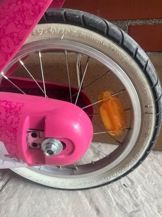 Bicicleta infantil Btwin 14 rosa
