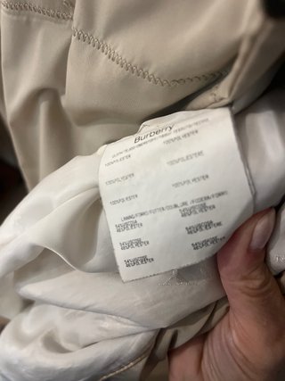 Anorak Burberry London Beige