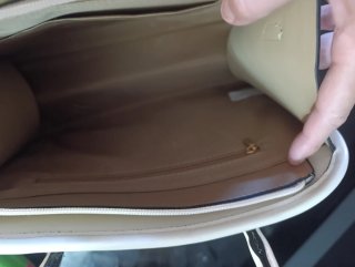 Bolso Miu Miu Beige y Blanco