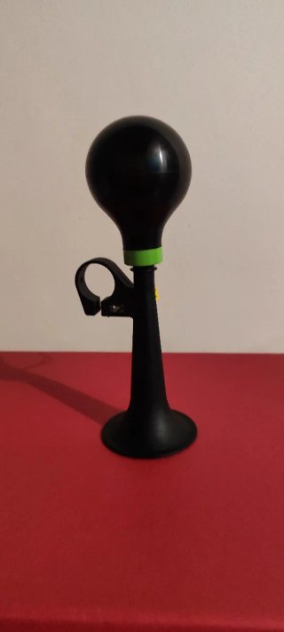 Bocina Bicicleta Negra con Aro Ajustable