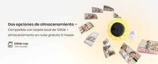 NUEVO Vigilabebés ieGeek 5” 1080P con Clip