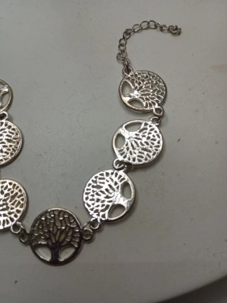 Pulsera Plata Árbol de la Vida