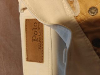 Pantalones Polo Ralph Lauren blancos