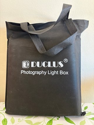 Caja de Luz Fotográfica DUCLUS 25x25cm + Fondos