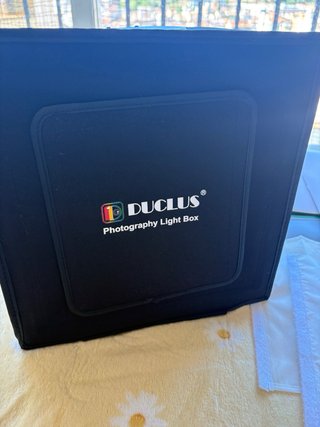 Caja de Luz Fotográfica DUCLUS 25x25cm + Fondos