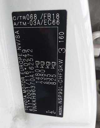 412968 alternador 27060-0y030 toyota yaris live
